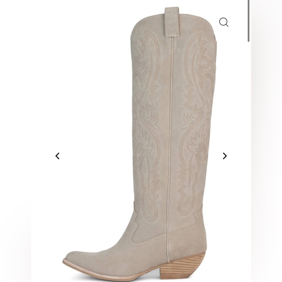 Jeffrey Campbell Calvera Knee High Western Boot - Picture 1 of 6